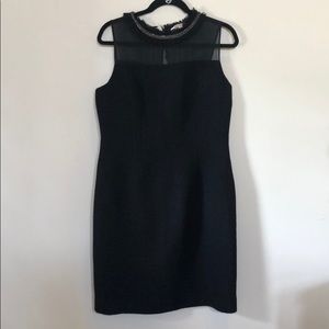 Rickie Freeman by Teri Jon Black Wool Dress